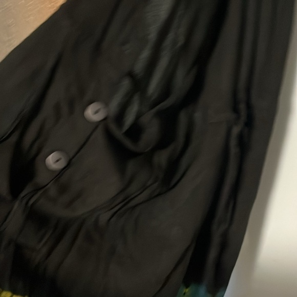 NWT sacred threads overalls black and tie dye size med lightweight - Picture 4 of 9